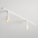 Modern Minimalist LED Cylinder Track Light Adjustable Spotlight for Gallery and Home