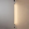 Modern Minimalist Slim Line LED Floor Lamp Sleek Geometric Corner Standing Light