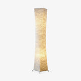 Modern Tall Slim Waist Tower Floor Lamp LED Standing Light for Bedroom and Office