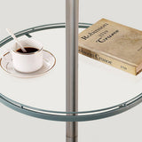 Art Deco Resin Floor Lamp with Fluted Base and White Fabric Shade for Home Decor