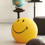 Modern Smiling Face Table Lamp Yellow Decorative LED Night Light for Home Decor