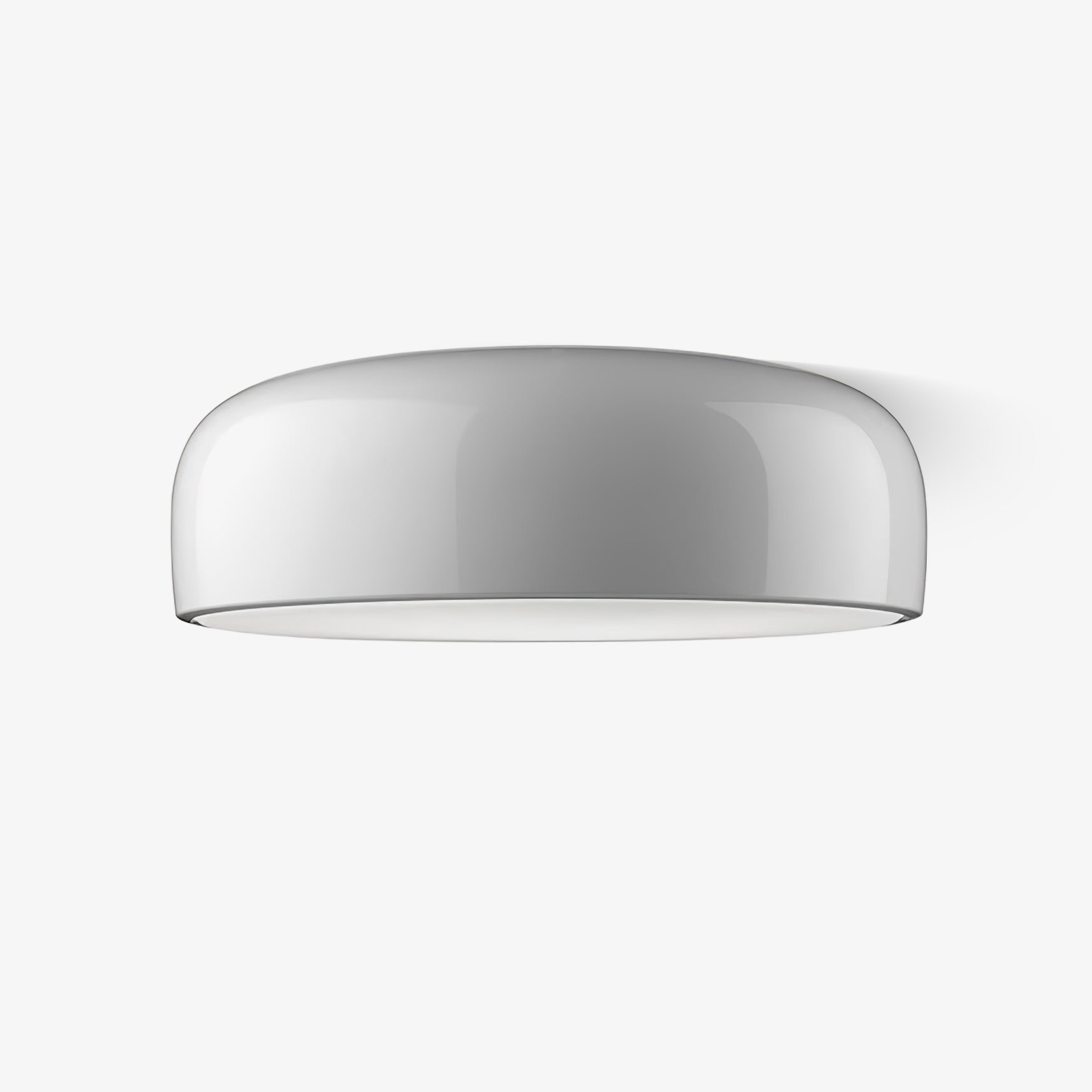 Modern Round Aluminum Flush Mount Ceiling Light for Minimalist Kitchen and Dining Areas