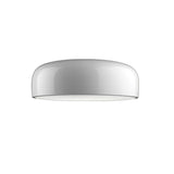 Modern Round Aluminum Flush Mount Ceiling Light for Minimalist Kitchen and Dining Areas