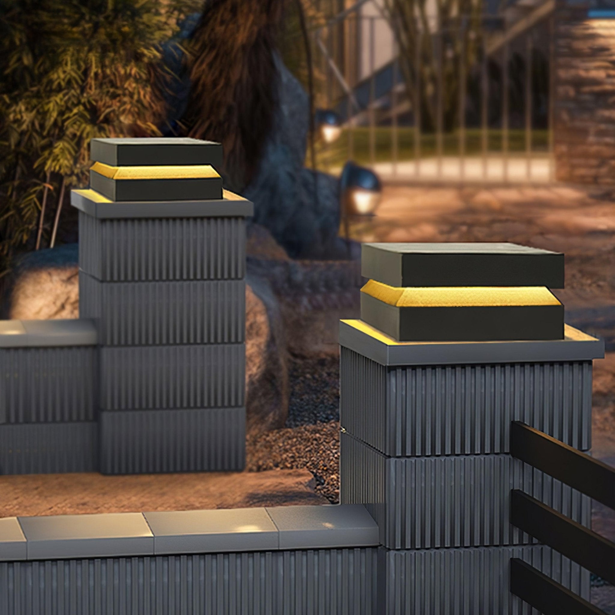 waterproof-led-square-outdoor-pillar-light-for-garden-pathways-and-commercial-fence-lighting
