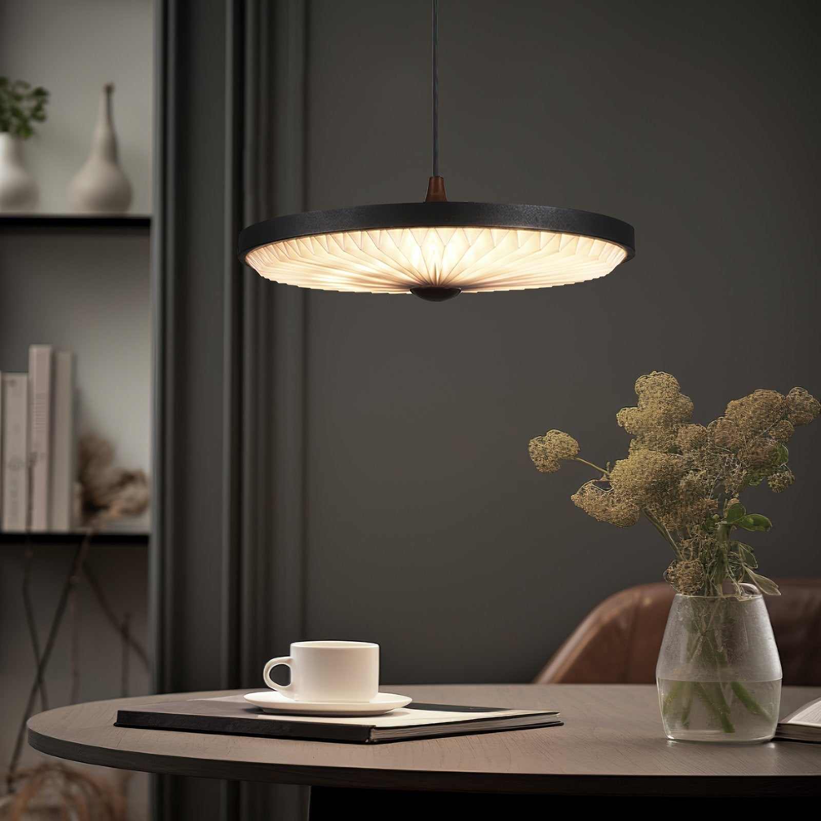 modern-pleated-led-pendant-lamp-with-three-color-temperature-settings-for-dining-rooms-and-living-areas