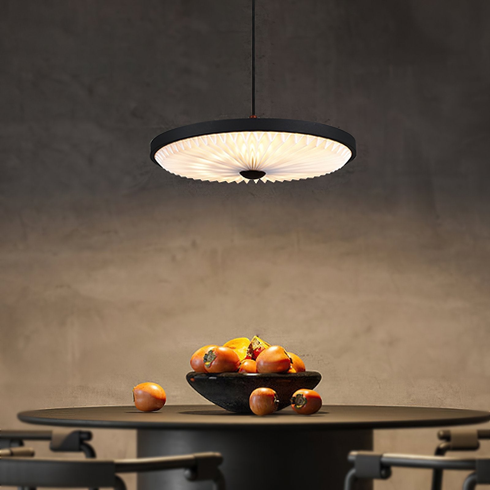 modern-pleated-led-pendant-lamp-with-three-color-temperature-settings-for-dining-rooms-and-living-areas