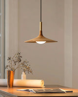 modern-solid-wood-disc-led-pendant-lamp-with-brass-accents-and-three-color-light-modes