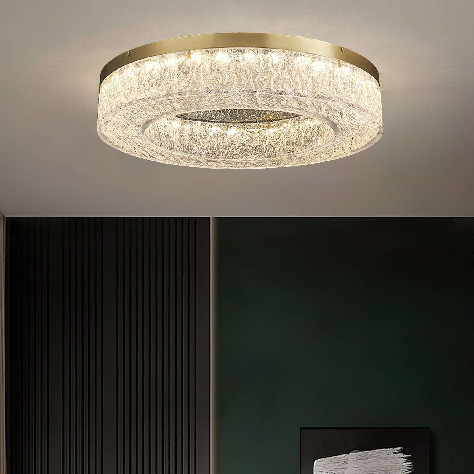 modern-geometric-brass-and-resin-flush-mount-led-ceiling-light-in-gold-finish