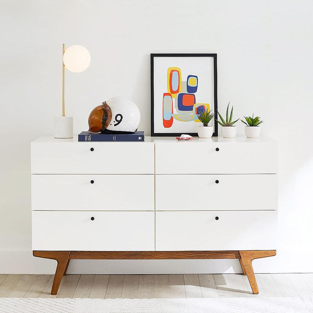 Modern Sphere and Stem Table Lamp with Gold Finish and Marble Base for Elegant Office and Home Lighting