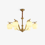 mid-century-modern-spherical-brass-chandelier-with-white-glass-globe-light-fixture