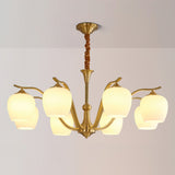 mid-century-modern-spherical-brass-chandelier-with-white-glass-globe-light-fixture