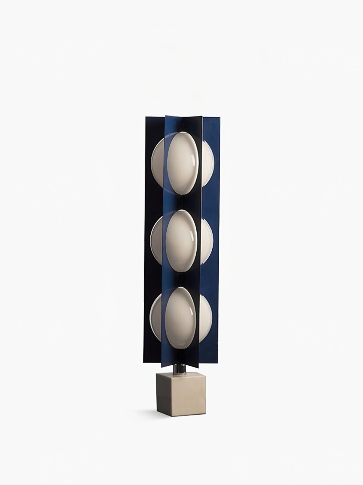 modern-spherical-geometric-table-lamp-with-white-marble-base-and-blue-iron-body-multi-globe-led-desk-light
