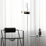 Modern Adjustable Spider Floor Lamp with Metal Reflector for Minimalist Interiors