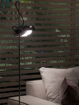 Modern Adjustable Spider Floor Lamp with Metal Reflector for Minimalist Interiors
