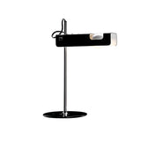Modern Spider Metal Adjustable Table Lamp with Tilting Spotlight for Bedroom Nightstand or Desk