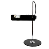 Modern Spider Metal Adjustable Table Lamp with Tilting Spotlight for Bedroom Nightstand or Desk