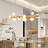 nordic-spiral-glass-ball-chandelier-wood-finish-pendant-light-for-dining-room