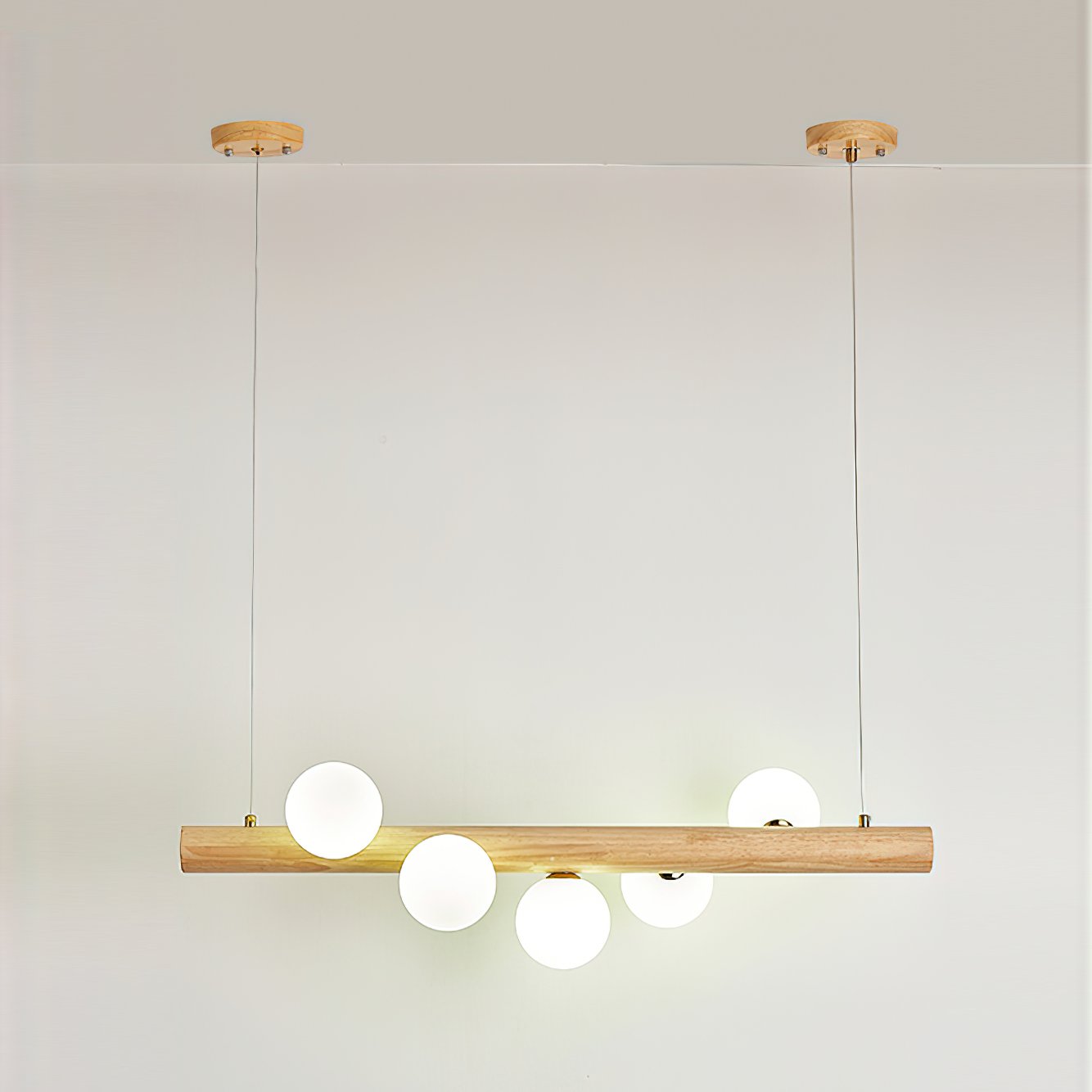 nordic-spiral-glass-ball-chandelier-wood-finish-pendant-light-for-dining-room