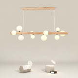 nordic-spiral-glass-ball-chandelier-wood-finish-pendant-light-for-dining-room