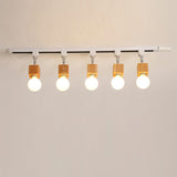 modern-nordic-square-solid-wood-track-lighting-fixture-with-glass-shades-for-dining-room