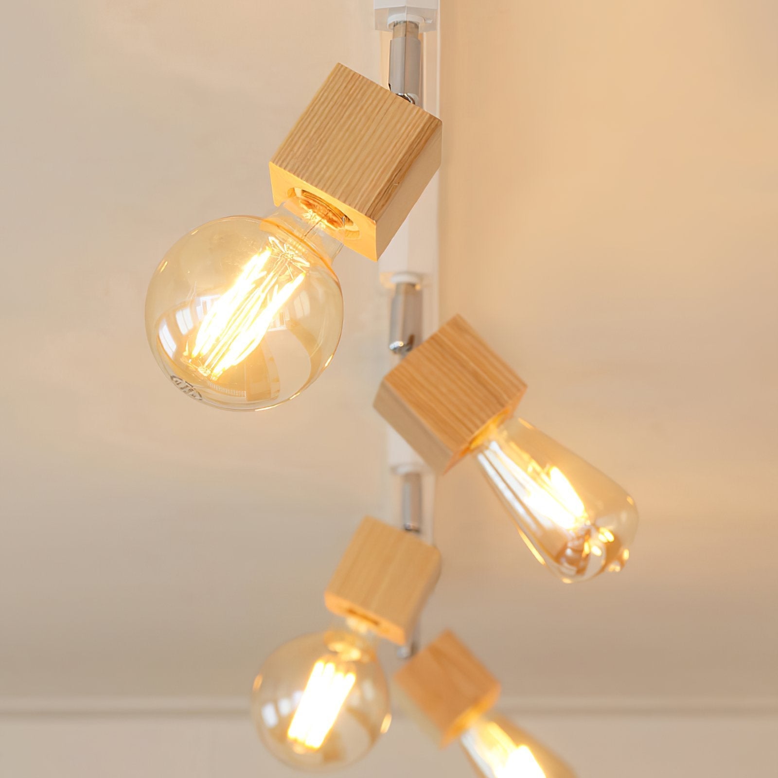modern-nordic-square-solid-wood-track-lighting-fixture-with-glass-shades-for-dining-room