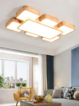 modern-rubber-wood-geometric-square-splicing-led-ceiling-light-fixture-for-living-room