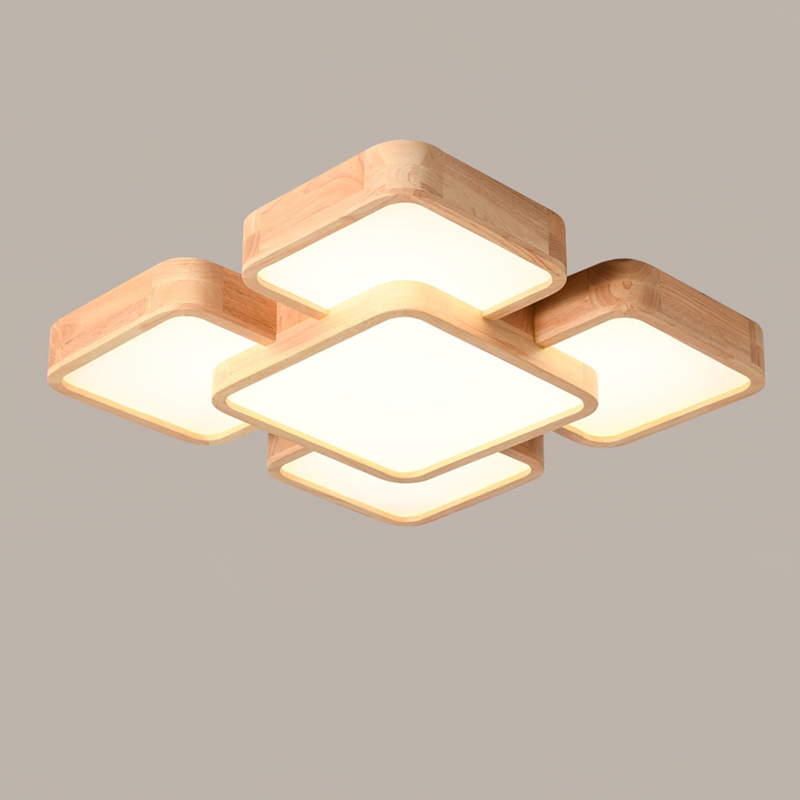 modern-rubber-wood-geometric-square-splicing-led-ceiling-light-fixture-for-living-room