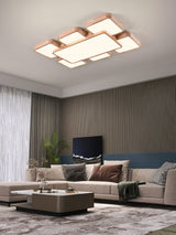 modern-rubber-wood-geometric-square-splicing-led-ceiling-light-fixture-for-living-room