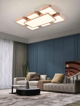 modern-rubber-wood-geometric-square-splicing-led-ceiling-light-fixture-for-living-room