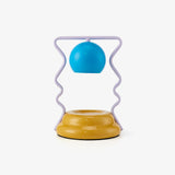 Modern Squiggle Spiral Table Lamp Decorative Metal Bedside Lighting for Bedroom