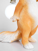 Squirrel Shaped Portable Resin Table Lamp Unique Animal Design Night Light for Modern Home Decor