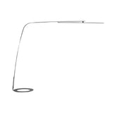 Modern Stealth LED Arc Floor Lamp with Rotating Arm for Minimalist Living Room Decor