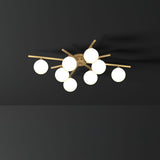 modern-mid-century-brass-ceiling-light-with-white-glass-globe-shades-and-gold-finish