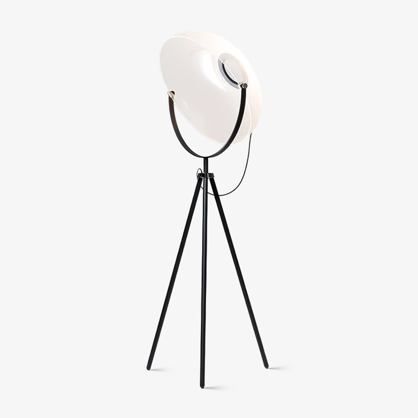 Modern Minimalist Tall LED Floor Lamp Slender Profile Standing Light