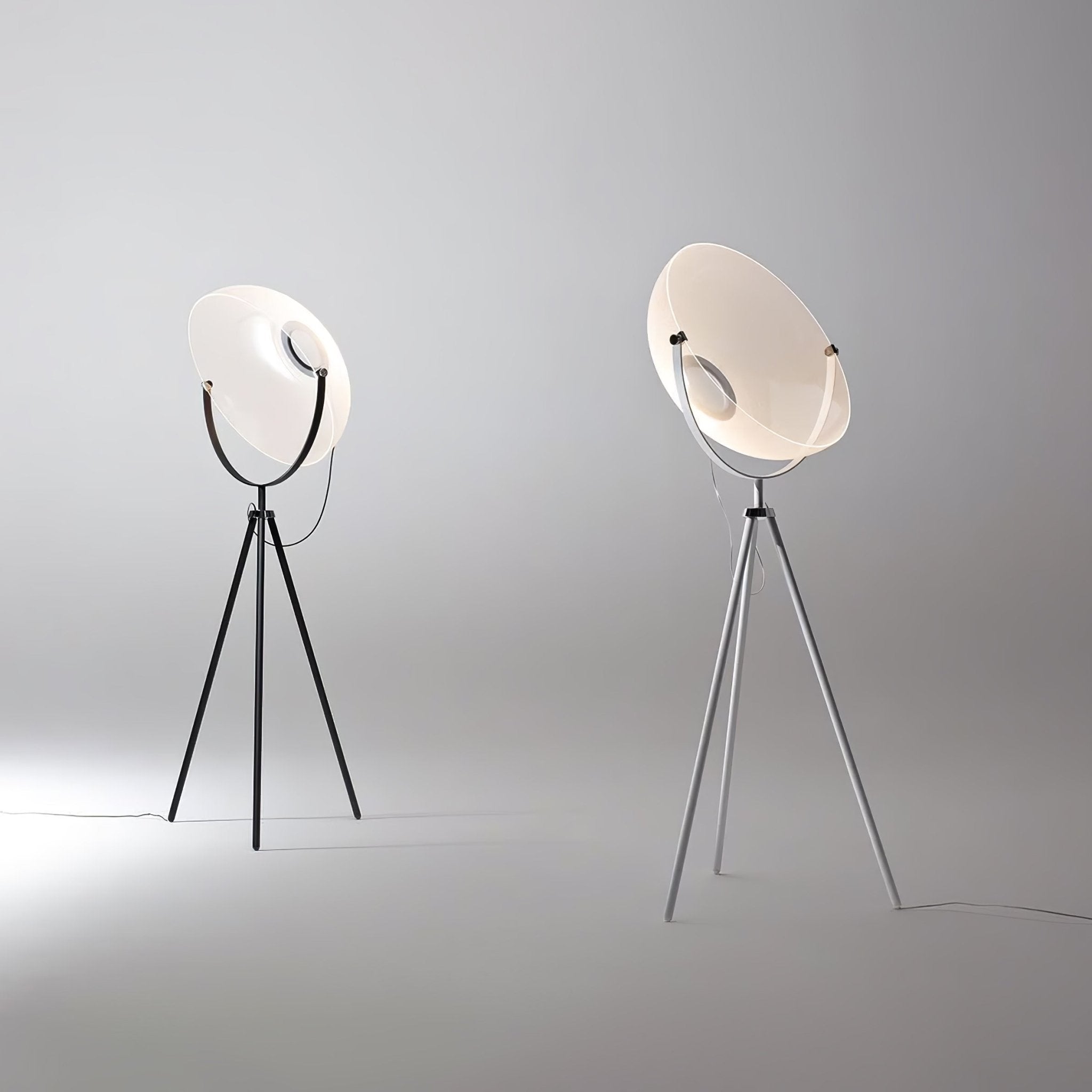 Modern Minimalist Tall LED Floor Lamp Slender Profile Standing Light