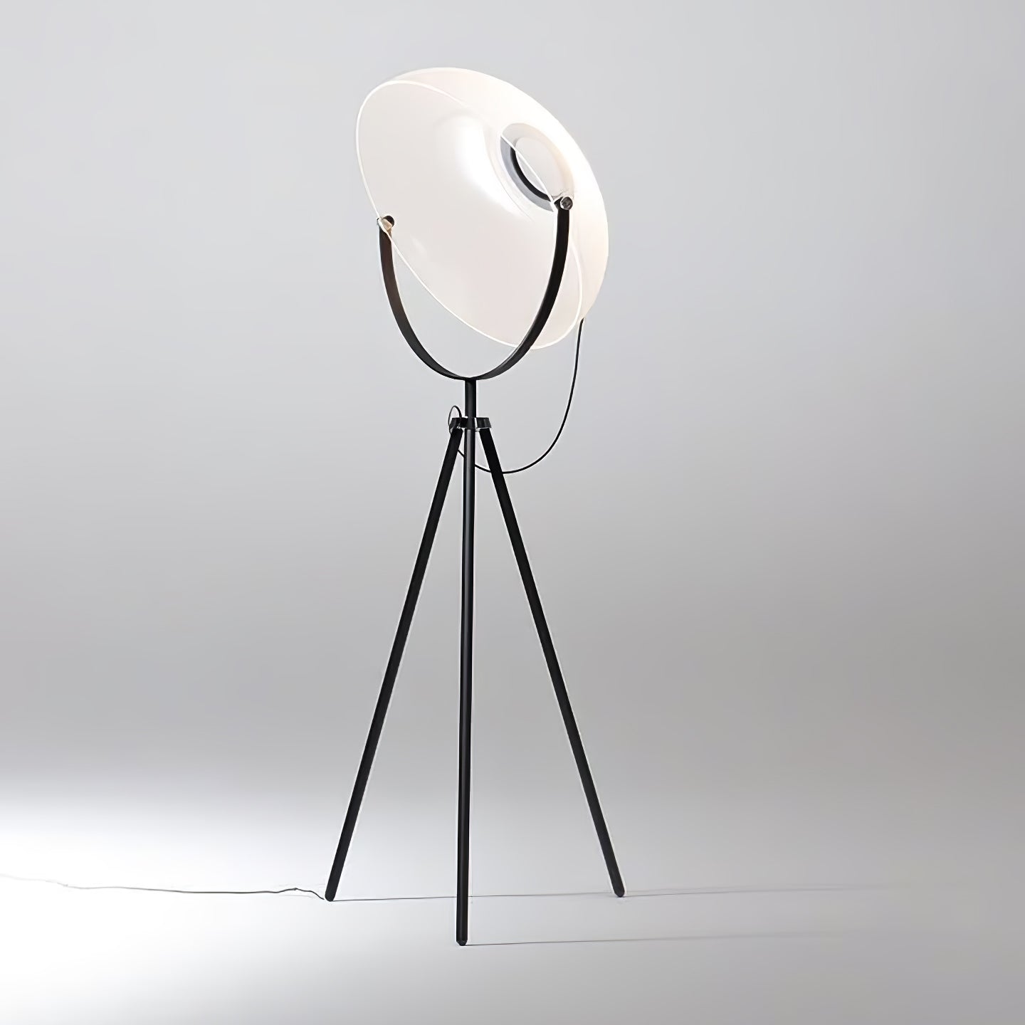Modern Minimalist Tall LED Floor Lamp Slender Profile Standing Light