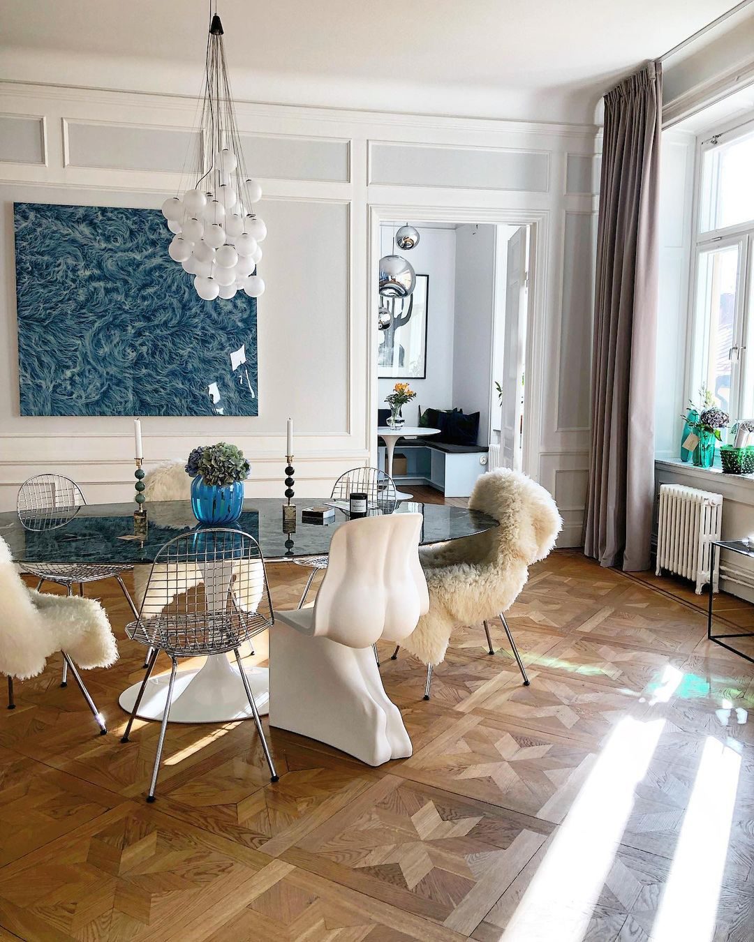 modern-stochastic-blown-glass-sphere-led-chandelier-multi-light-cluster-pendant