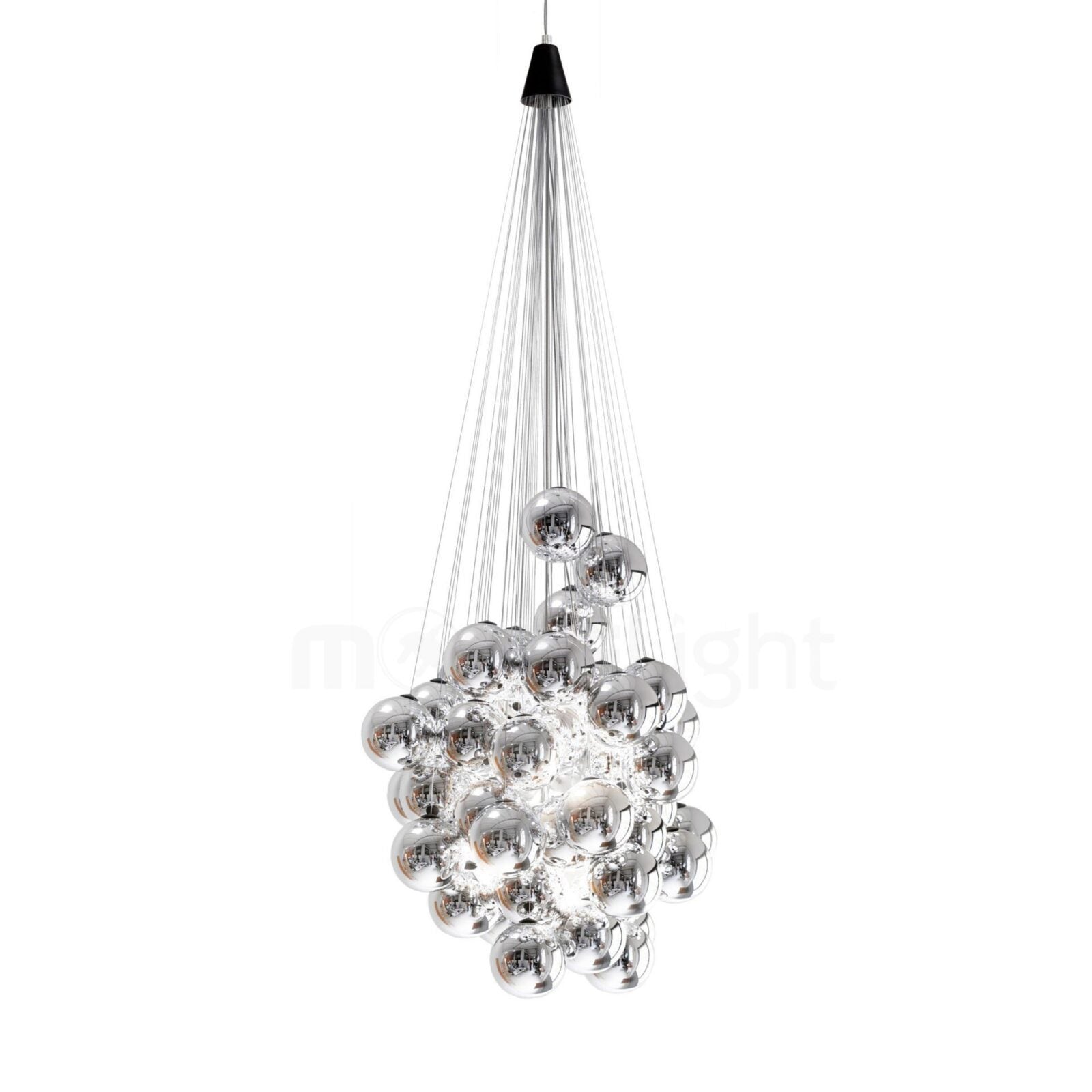 modern-stochastic-blown-glass-sphere-led-chandelier-multi-light-cluster-pendant