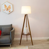 modern-ash-wood-floor-lamp-with-integrated-storage-table-and-white-fabric-shade