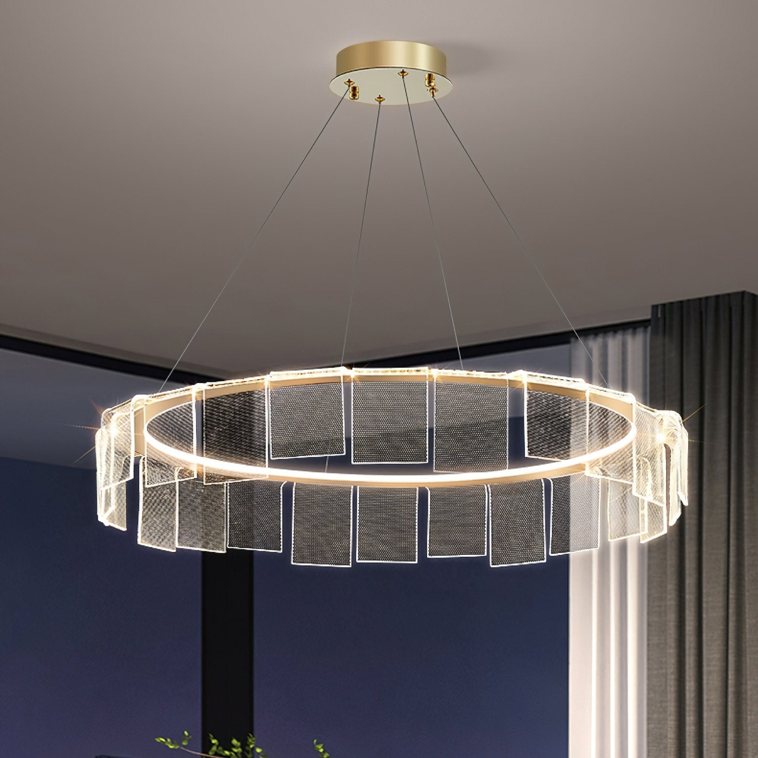modern-nordic-acrylic-block-led-chandelier-with-elegant-copper-finish-and-radiant-light-refraction