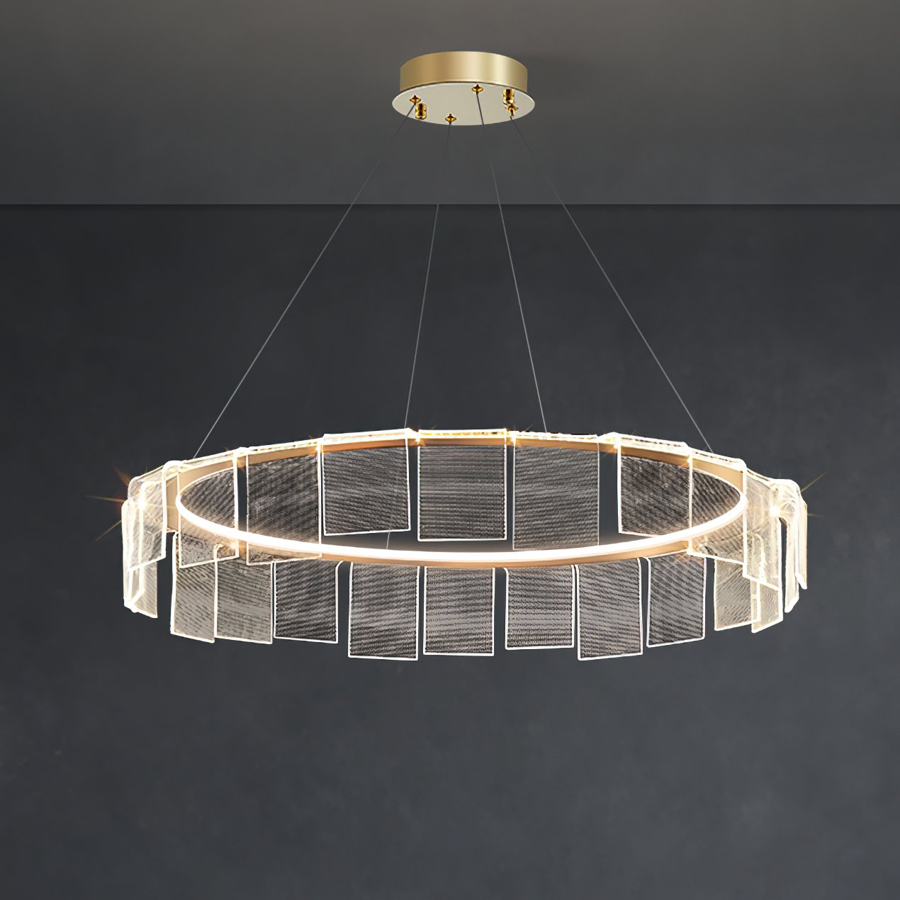 modern-nordic-acrylic-block-led-chandelier-with-elegant-copper-finish-and-radiant-light-refraction