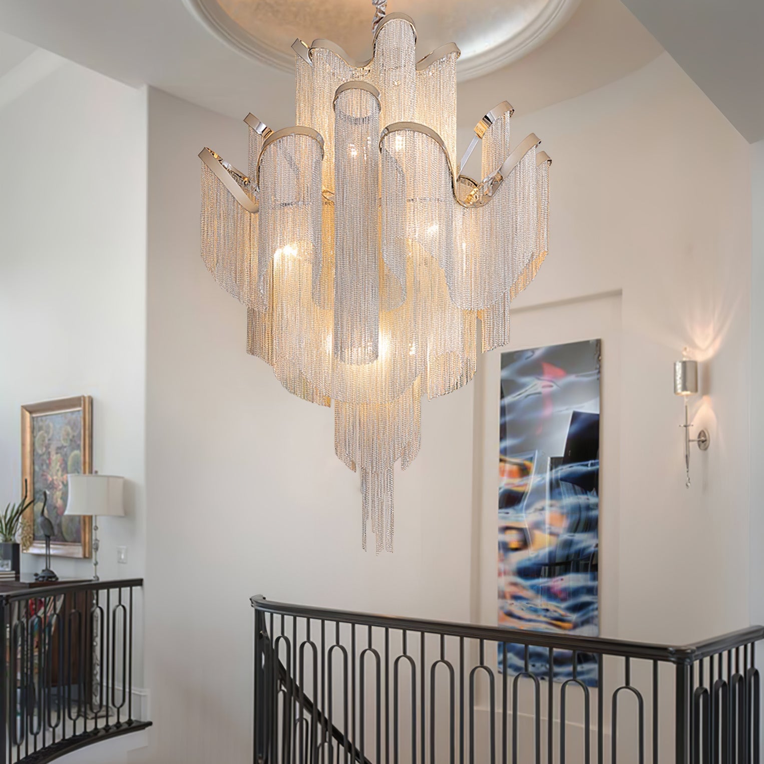 modern-cascading-metal-chain-chandelier-stream-design-suspension-lamp