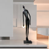 abstract-humanoid-figure-sculpture-floor-lamp-with-minimalist-ring-light-globe