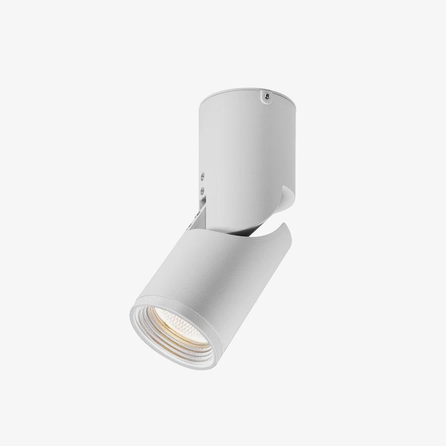 Surface Mounted LED Ceiling Spotlight Adjustable Aluminum Gallery Accent Light White