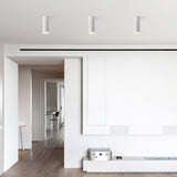 Surface Mounted LED Ceiling Spotlight Adjustable Aluminum Gallery Accent Light White