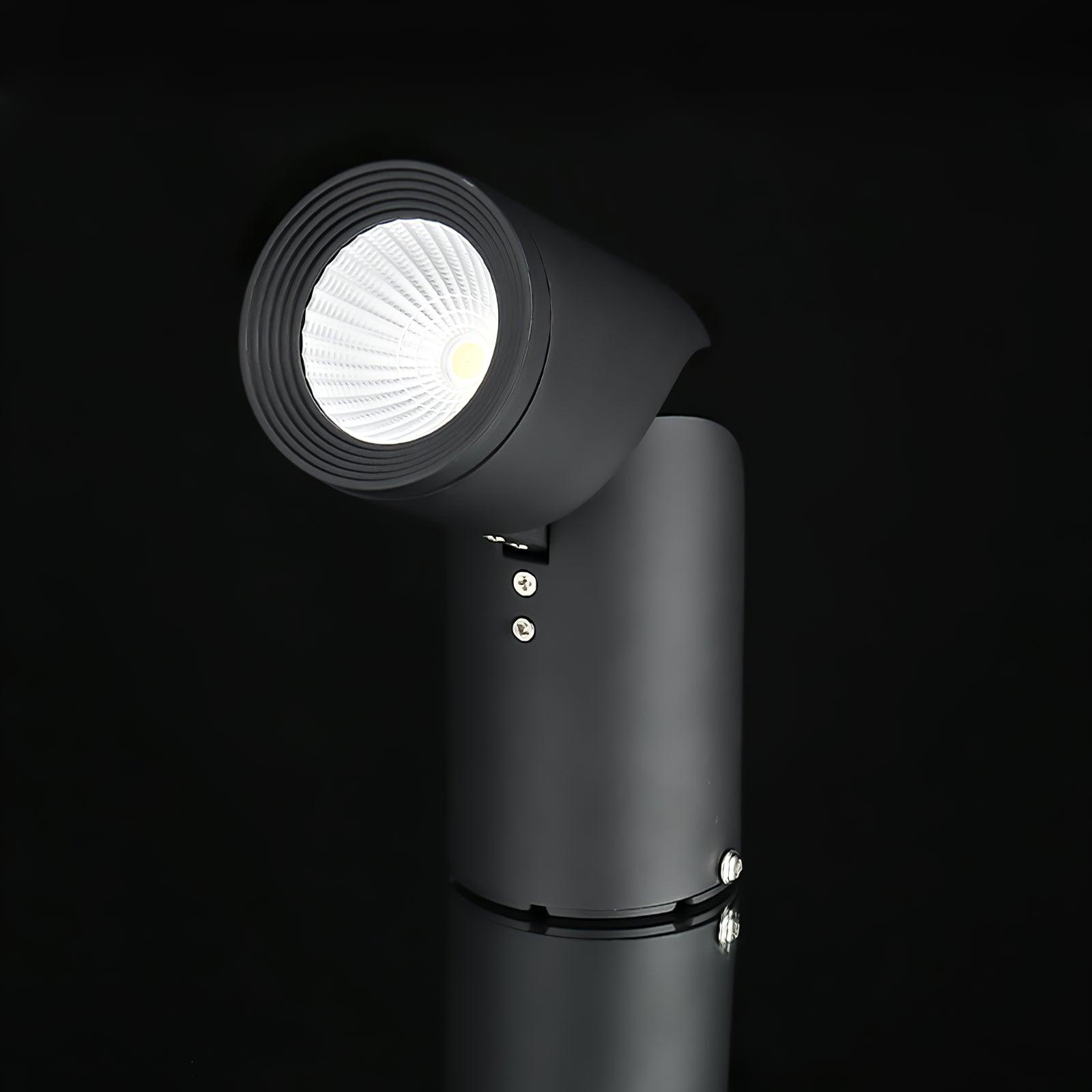 Surface Mounted LED Ceiling Spotlight Adjustable Aluminum Gallery Accent Light White