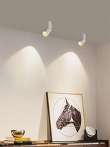 Surface Mounted LED Ceiling Spotlight Adjustable Aluminum Gallery Accent Light White