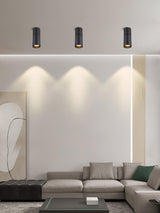 Surface Mounted LED Ceiling Spotlight Adjustable Aluminum Gallery Accent Light White