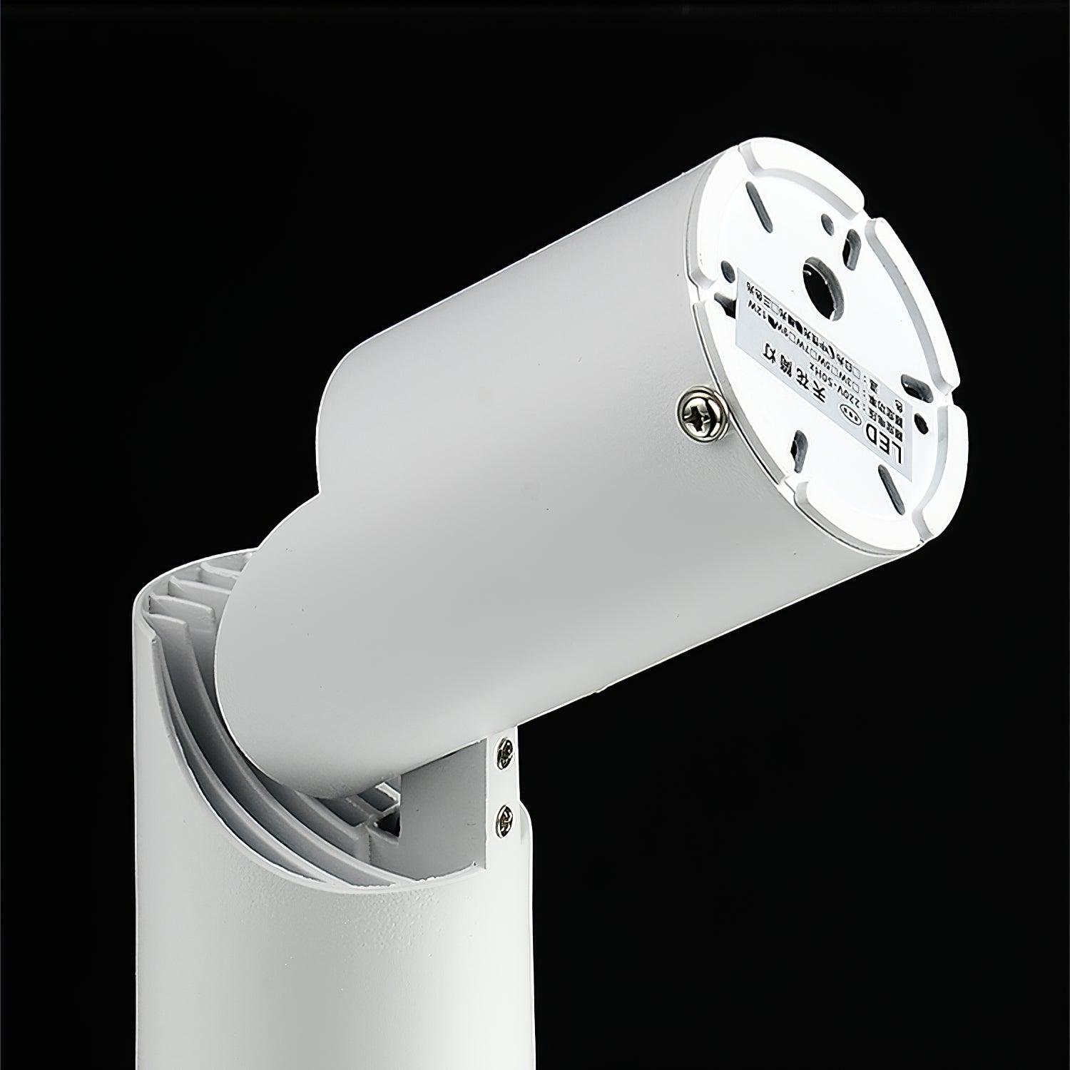Surface Mounted LED Ceiling Spotlight Adjustable Aluminum Gallery Accent Light White