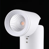 Surface Mounted LED Ceiling Spotlight Adjustable Aluminum Gallery Accent Light White